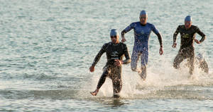 Professional Ironman Triathlon Athlete Wallpaper