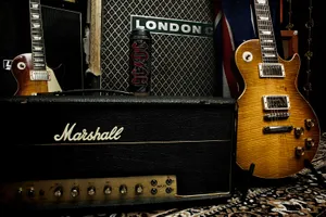 Professional Recording Guitar Amplifier Wallpaper