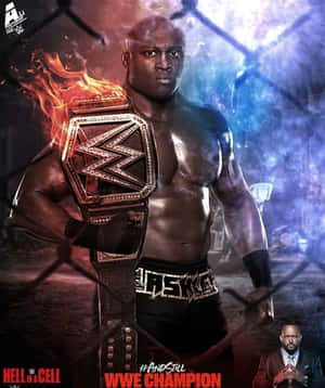 Professional Wrestler Bobby Lashley In The Ring Wallpaper