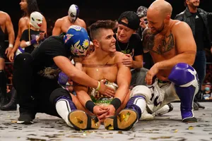 Professional Wrestler Sammy Guevara Wallpaper