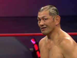Professional Wrestler Smirkin Ring Wallpaper