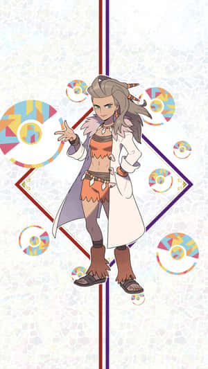 Professor Sada Pokemon Pfp Wallpaper