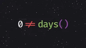 Programming No More Days Wallpaper