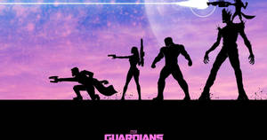 Protect The Galaxy With The Guardians Of The Galaxy Wallpaper