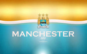 Proudly Showing Off The Manchester City Logo Wallpaper