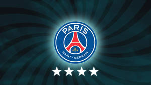 Psg Logo Dark Rays Wallpaper