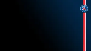 Psg Minimal Blue Logo Wallpaper