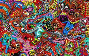 Psychedelic Art - Psychedelic Art By Person Wallpaper