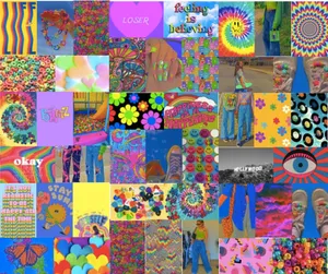 Psychedelic Indie Aesthetic Wallpaper