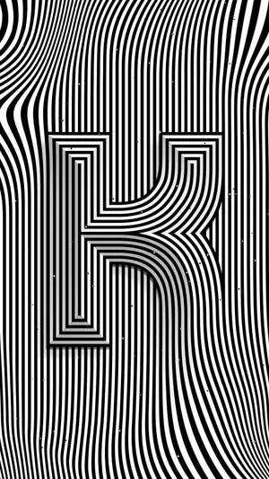 Psychedelic Letter K Wallpaper