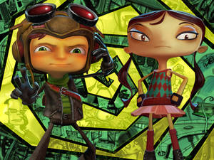 Psychonauts 2 Raz And Lili Wallpaper