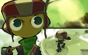 Psychonauts Razputin Aquato Art Wallpaper