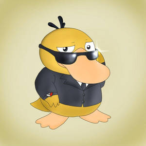 Psyduck - Feelin' Dapper Wallpaper