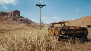 Pubg 3d Live Hd Abandoned Vehicle Wallpaper