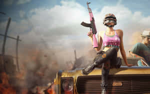 Pubg Conqueror Hot Female Conqueror Wallpaper