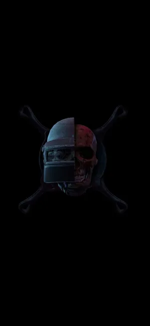 Pubg Conqueror Skulland Helmet Wallpaper