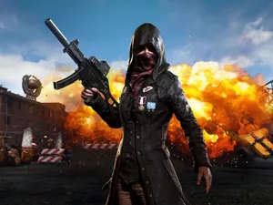 Pubg Full Screen Player Explosion Wallpaper