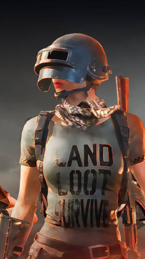 Pubg Hd Land Loot Survive Shirt Wallpaper