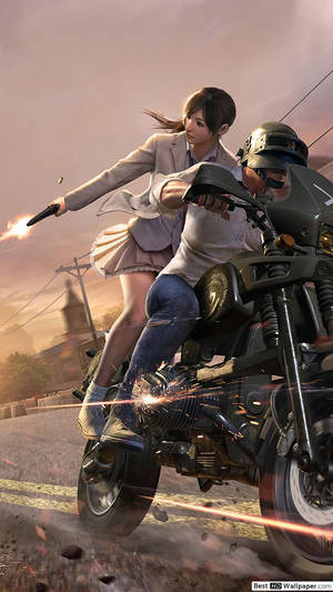 Pubg Lite Riding In Tandem Wallpaper