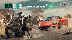 Pubg New State X Mclaren Poster Wallpaper