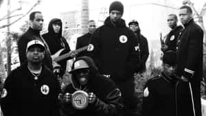 Public Enemy Group Portrait Wallpaper