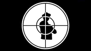 Public Enemy Logo Target Wallpaper