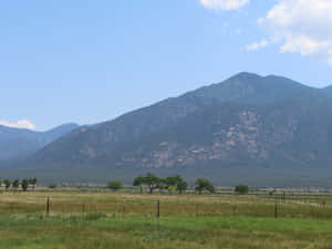 Pueblo Peak Near Taos Pueblo Wallpaper