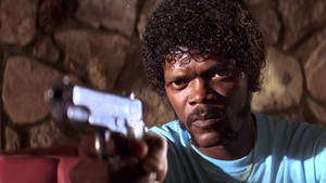 Pulp Fiction Samuel L. Jackson Jules Winnfield Wallpaper