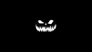 Pumpkin Face Computer Lock Screen Wallpaper