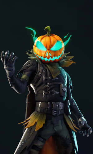 Pumpkin Fortnite Iphone Wallpaper