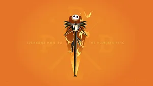 Pumpkin King The Nightmare Before Christmas Wallpaper