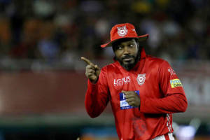 Punjab Kings Chris Gayle Candid Wallpaper