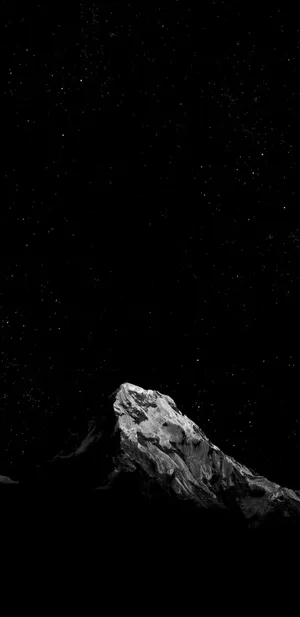 Pure Black Oled Starry Night Wallpaper