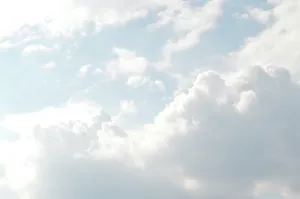 Pure White Clouds Wallpaper