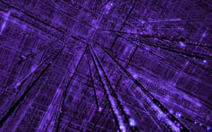 Purple Abstract Matrix Wallpaper