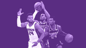 Purple Aesthetic Buddy Hield Wallpaper