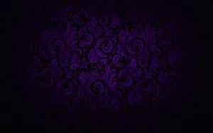 Purple And Black Swirly Wallpaper Wallpaper