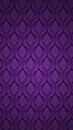 Purple Damask Wallpaper Vector Wallpaper