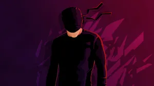 Purple Daredevil Abstract Wallpaper
