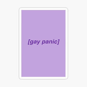 Purple [gay Panic] Wallpaper