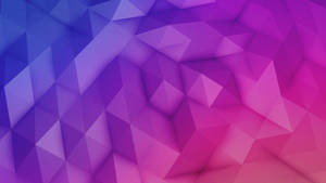 Purple Gradient Geometric Patterns Wallpaper