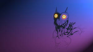 Purple Gradient Majora's Mask Wallpaper