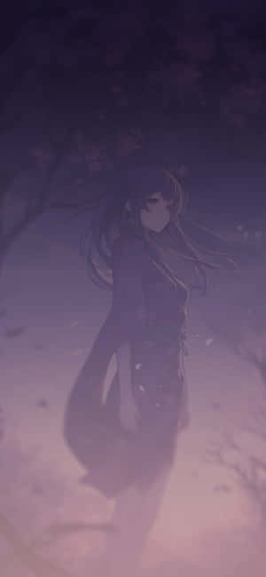 Purple_ Haze_ Anime_ Girl Wallpaper