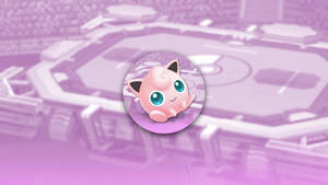 Purple Jigglypuff Cartoon Wallpaper