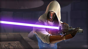 Purple Lightsaber Sith Master Wallpaper