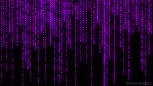 Purple Matrix Wallpapers Hd Wallpapers Wallpaper