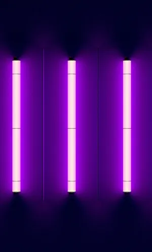 Purple Neon Lights Wallpaper Wallpaper