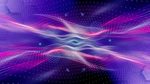 Purple Quantum 5k Desktop Wallpaper