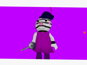 Purple Roblox Piggy Wallpaper