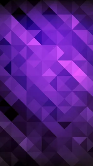 Purple Triangles On A Black Background Wallpaper